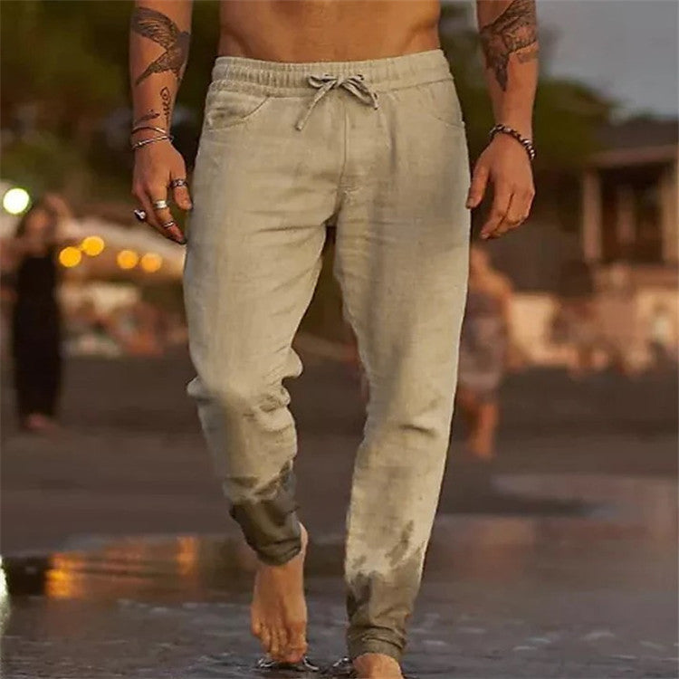 Nael Berlin | Lässige Herren Strandhose aus Baumwolle (1 kaufen, 1 GRATIS dazu)