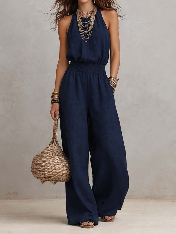 NAEL BERLIN | Eleganter Jumpsuit mit Halter Valeria