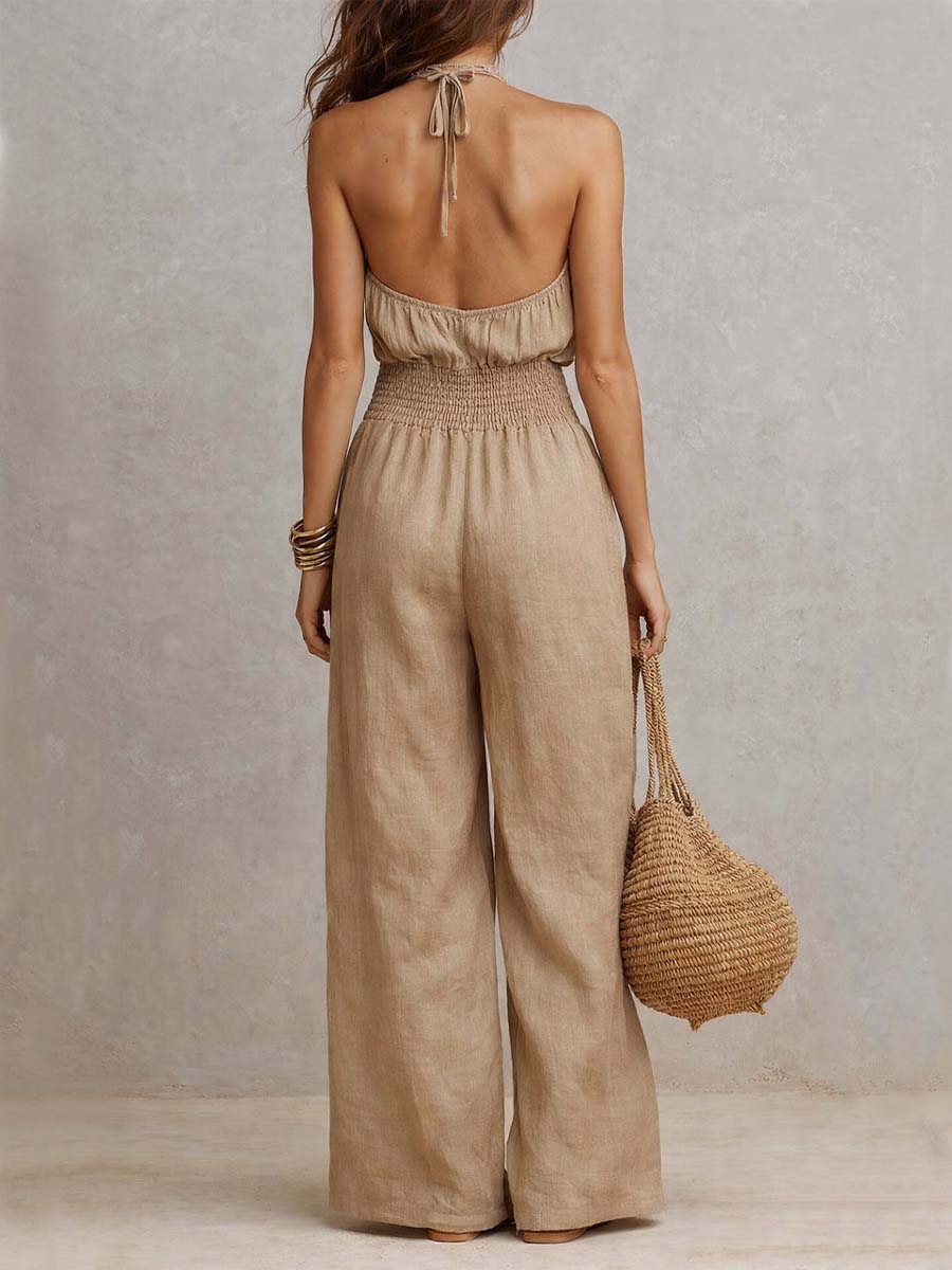 NAEL BERLIN | Eleganter Jumpsuit mit Halter Valeria