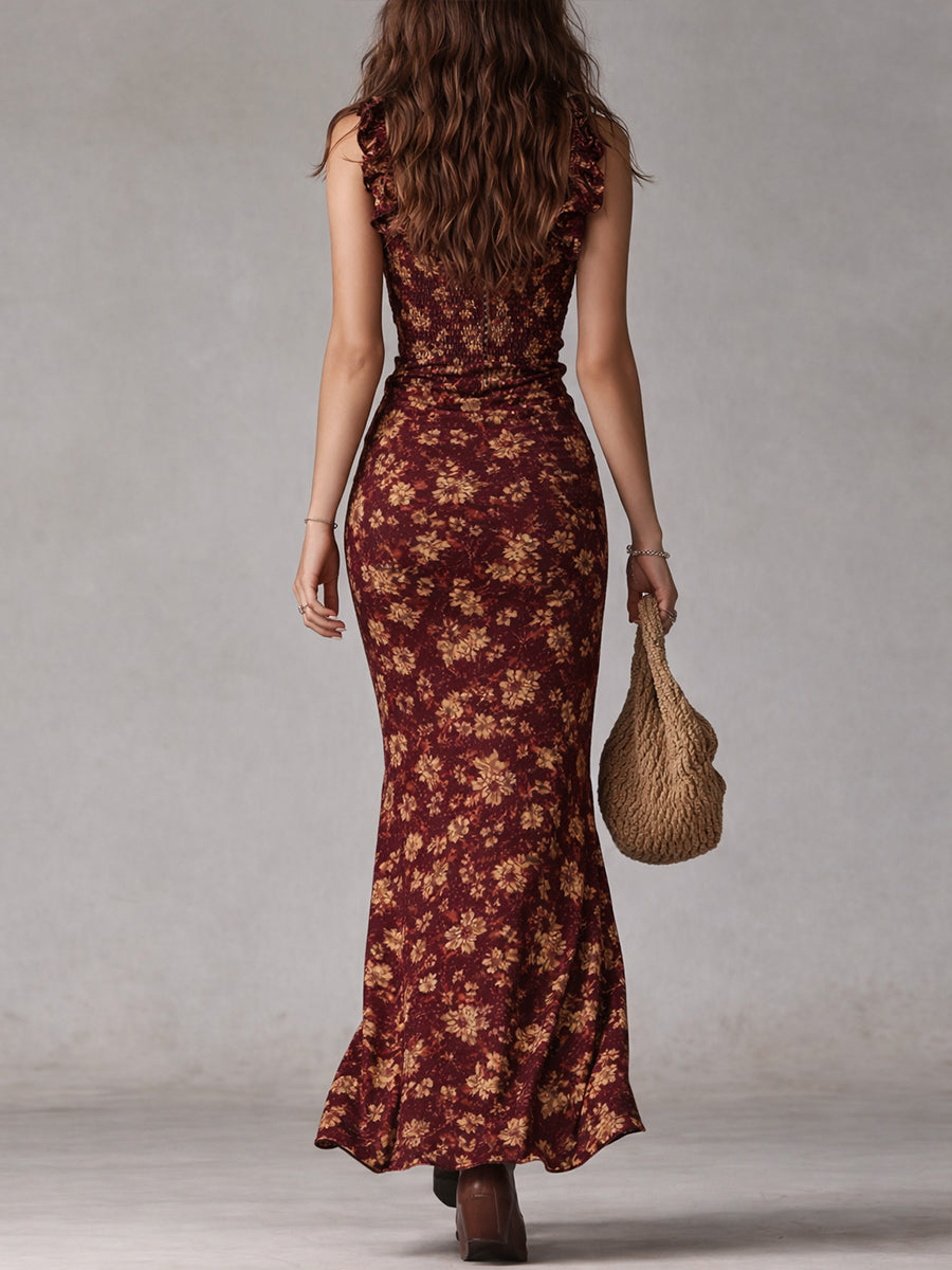 Mayfair | Boho-Midikleid im Retro-Look