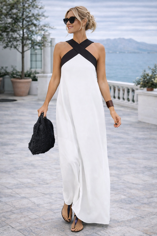 Amelie – Kleid mit überkreuztem Schnitt