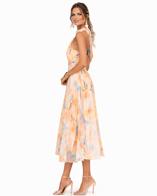 Elza | Elegantes Neckholder-Kleid
