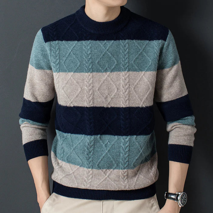 Nael Berlin | Jacquard-Pullover für elegante Wärme an kalten Tagen