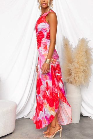 Yanira | Plissiertes One-Shoulder-Kleid