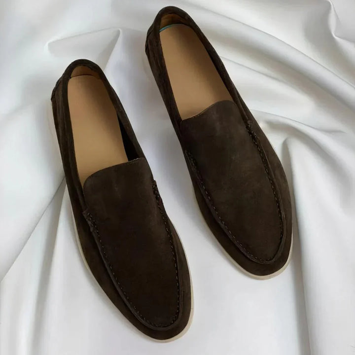 Robert - Elegante suède loafers