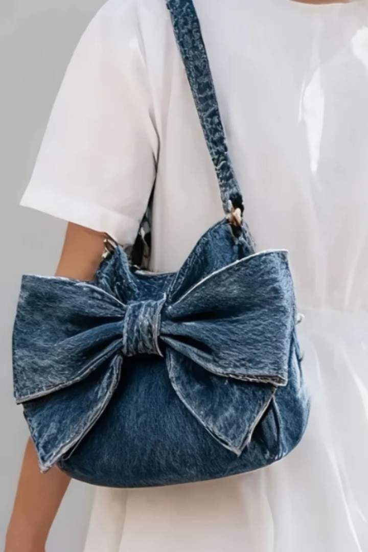 Anika | Retro-Tasche mit Schleife
