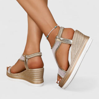 Jessica - Orthopädische Sandalen mit Absatz