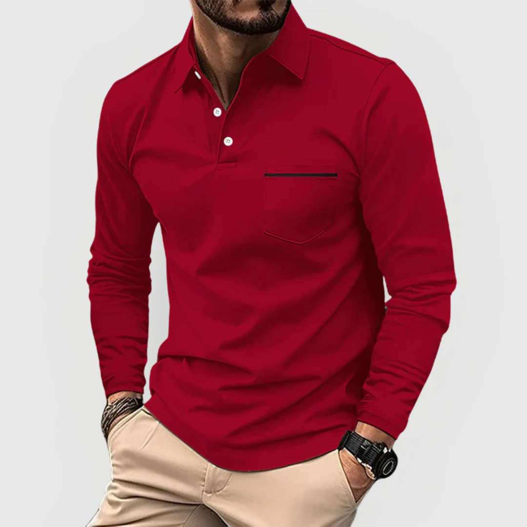 Nael Berlin | Elegantes und bequemes Polo mit praktischer Tasche