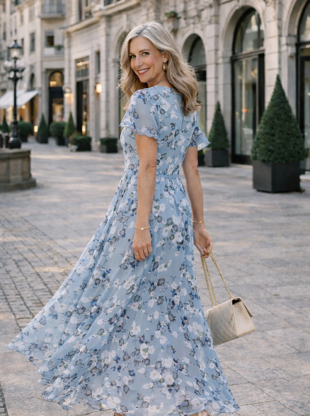 Melanie – Elegantes figurumspielendes Kleid