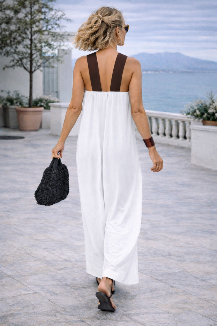 Amelie – Kleid mit überkreuztem Schnitt