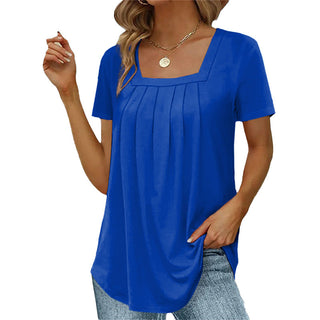 Nami | Fließende Bluse mit Karree-Ausschnitt