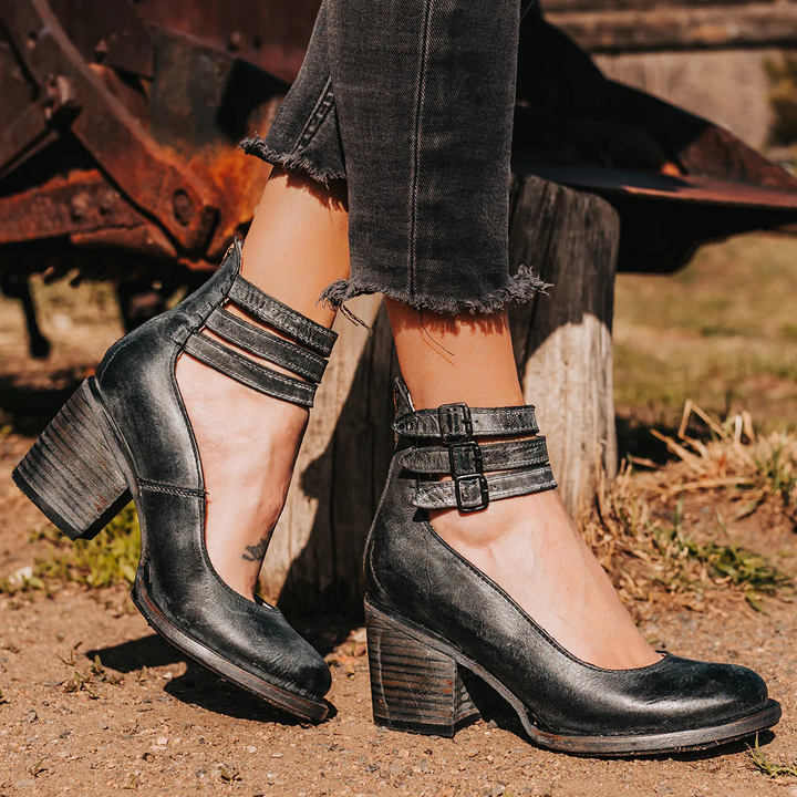 Mirella | Bequeme Leder-Pumps