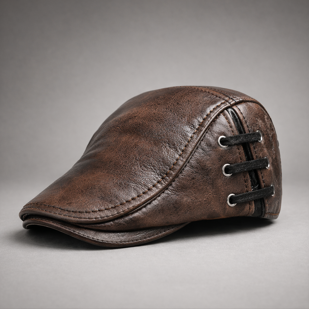 Nael Berlin | Devonshire – Schiebermütze mit Patina-Finish