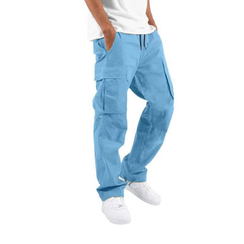 Nael Berlin | Herren Cargo-Hose mit weitem Schnitt – Freizeit & Utility-Hose