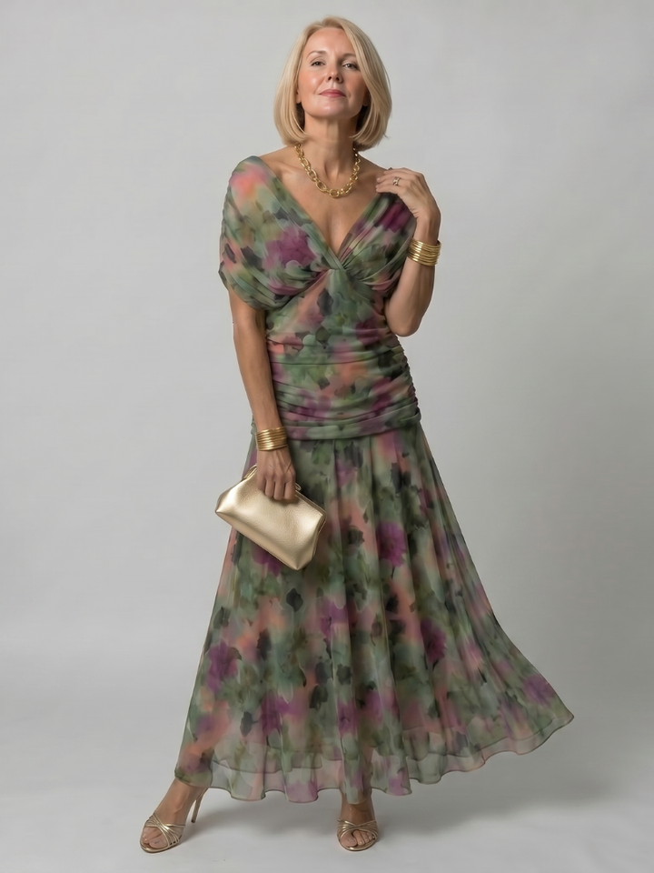 Calen | Off-Shoulder Midi-Kleid