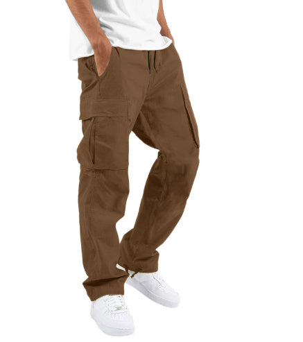 Nael Berlin | Herren Cargo-Hose mit weitem Schnitt – Freizeit & Utility-Hose