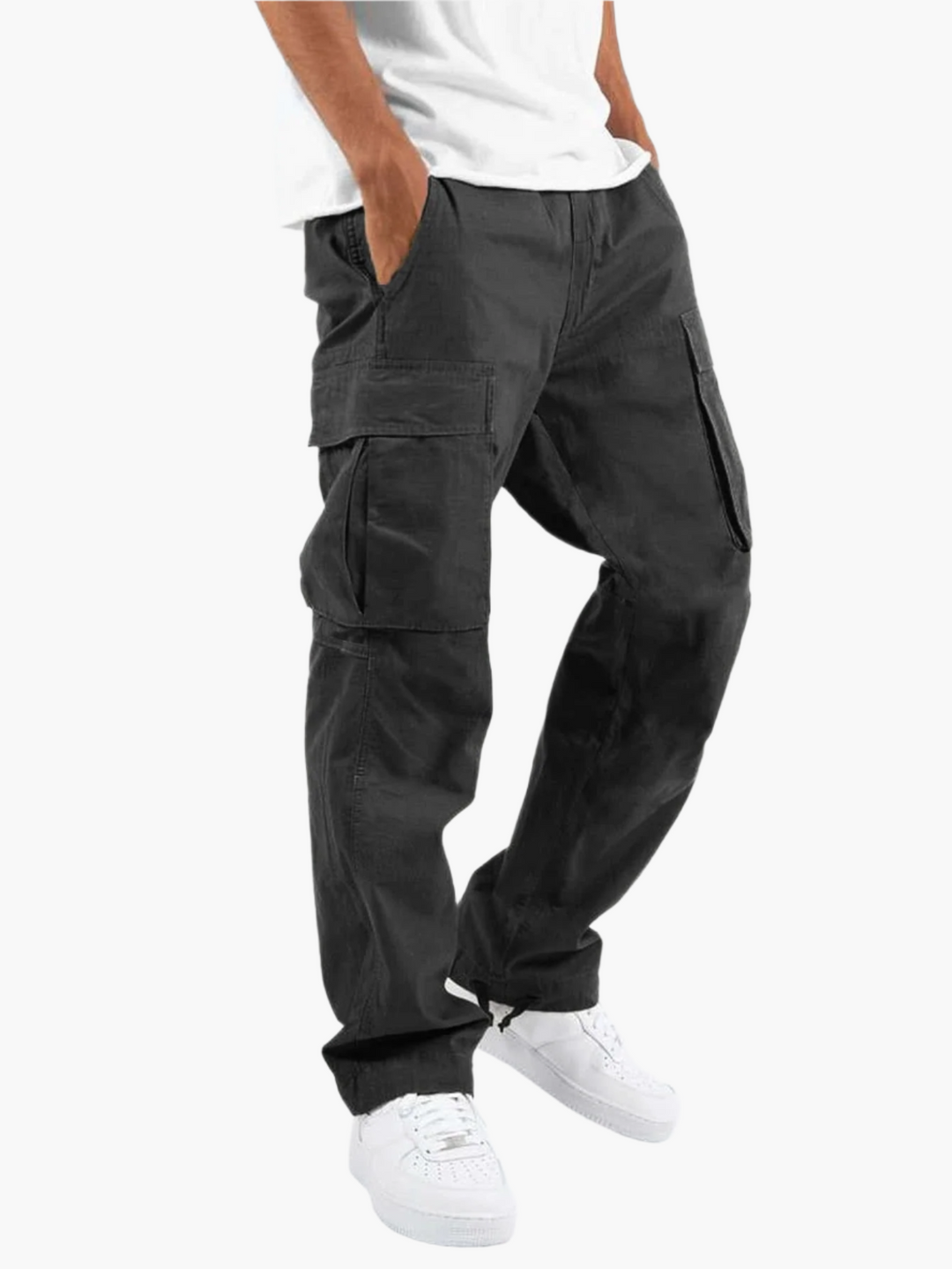 Nael Berlin | Herren Cargo Hose – Lässige Streetwear mit vielen Taschen für Alltag und Freizeit