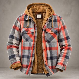 Ragnar | Karo-Patchwork-Jacke Herren