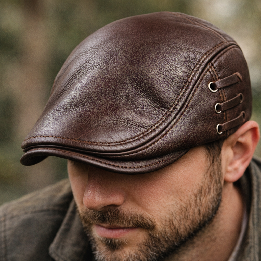 Nael Berlin | Devonshire – Schiebermütze mit Patina-Finish