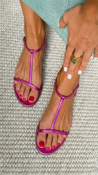 Rosalba | Goldene Sandalen für den Frühling