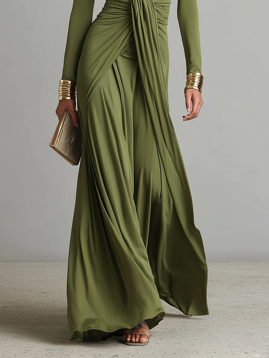 Veda | Fließendes Maxikleid