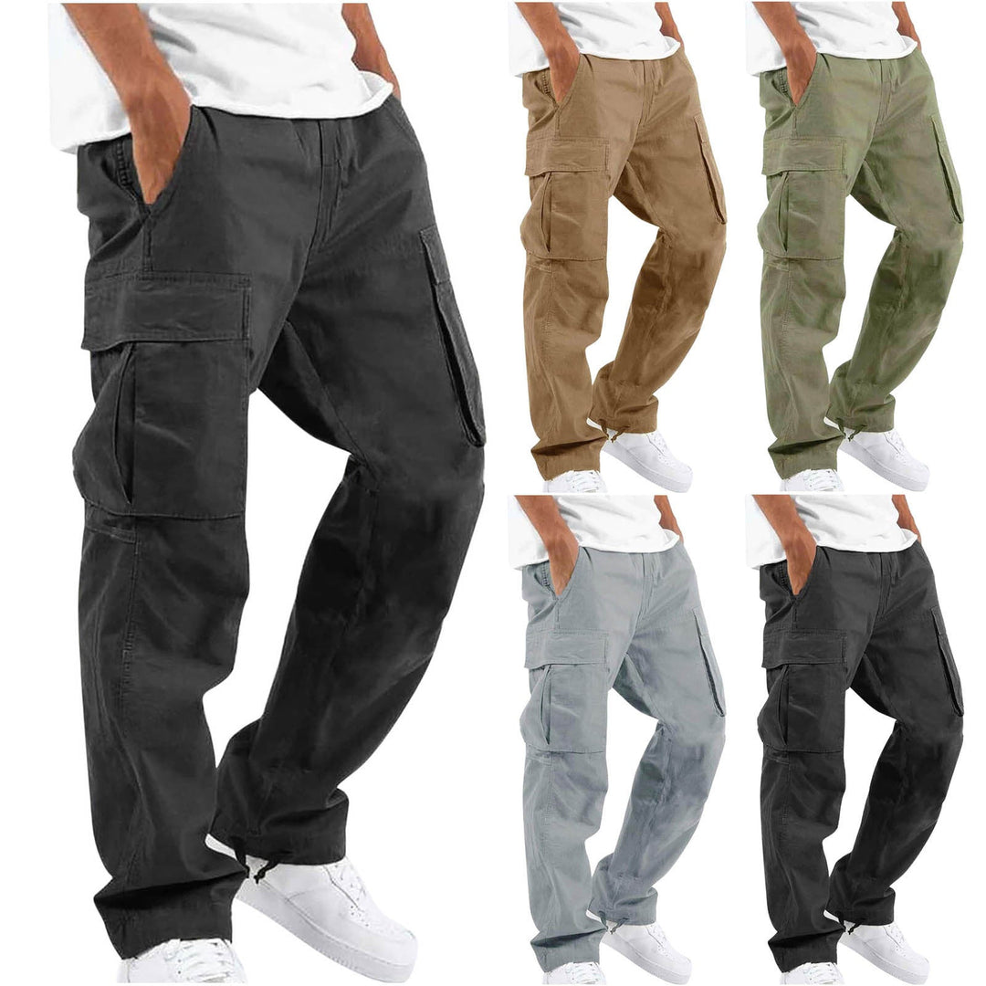Nael Berlin | Herren Cargo-Hose mit weitem Schnitt – Freizeit & Utility-Hose
