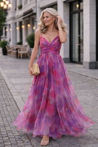 Lena – Floral Maxikleid