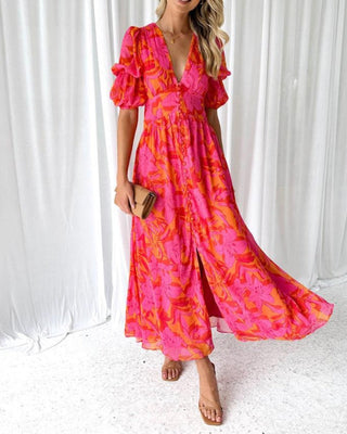 Armonia | Maxikleid in Sonnenfarben