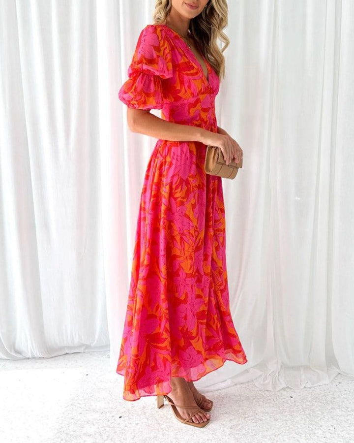 Armonia | Maxikleid in Sonnenfarben