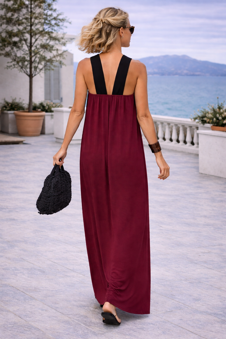 Amelie – Kleid mit überkreuztem Schnitt