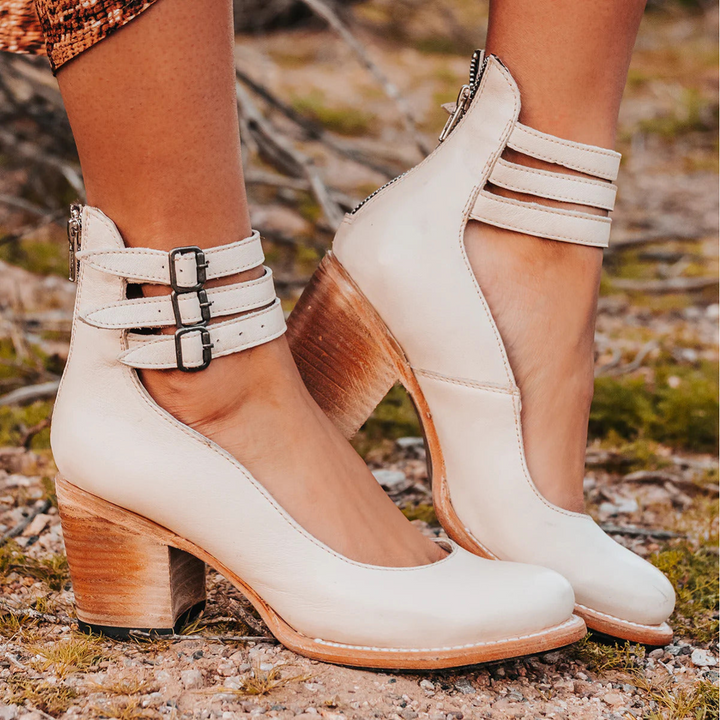 Mirella | Bequeme Leder-Pumps