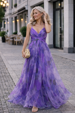 Lena – Floral Maxikleid