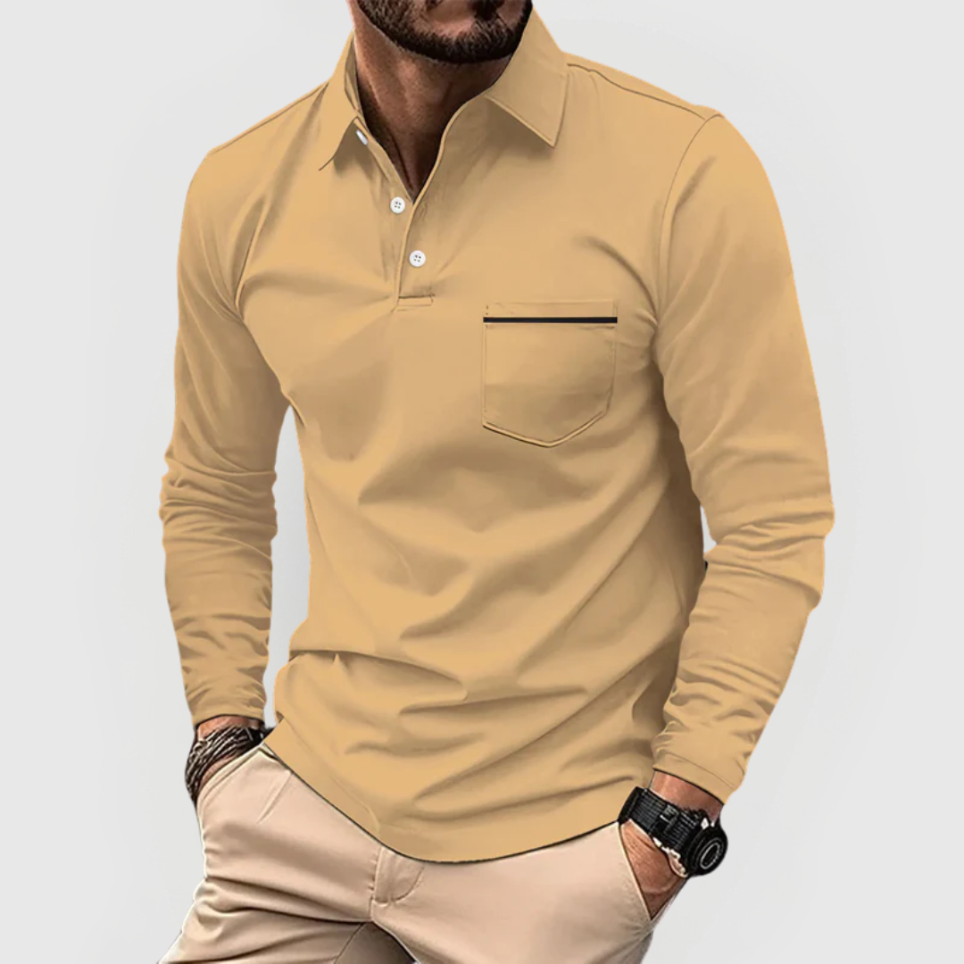 Nael Berlin | Elegantes und bequemes Polo mit praktischer Tasche
