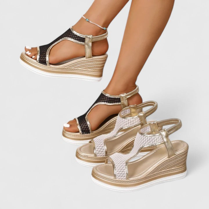Jessica - Orthopädische Sandalen mit Absatz