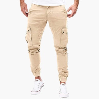 Nael Berlin | Herren Cargo Jogginghose – Moderne Streetwear Freizeithose mit Taschen und Elastikbund, Outdoor & Alltag