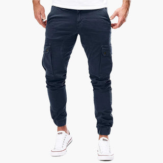 Nael Berlin | Herren Cargo Jogginghose – Moderne Streetwear Freizeithose mit Taschen und Elastikbund, Outdoor & Alltag