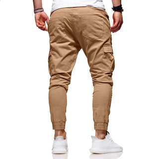 Nael Berlin | Herren Cargo Jogginghose – Moderne Streetwear Freizeithose mit Taschen und Elastikbund, Outdoor & Alltag