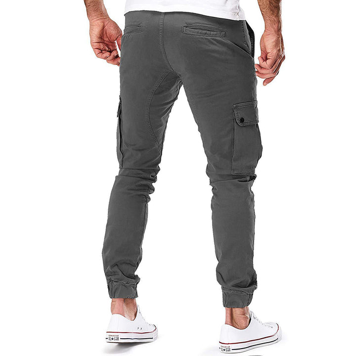 Nael Berlin | Herren Cargo Jogginghose – Moderne Streetwear Freizeithose mit Taschen und Elastikbund, Outdoor & Alltag