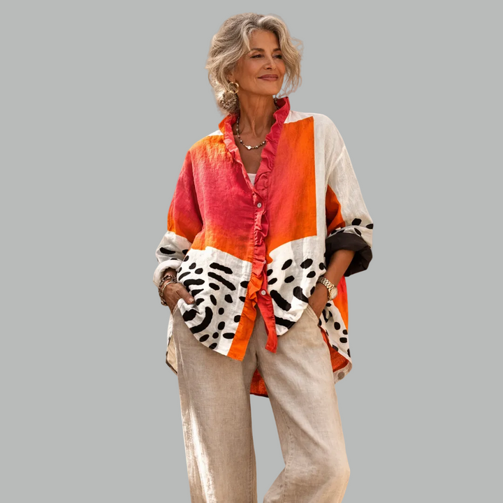 Ruby™ | Relaxed Print Blouse