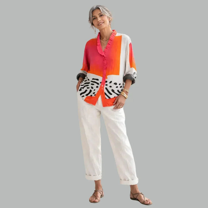 Ruby™ | Relaxed Print Blouse