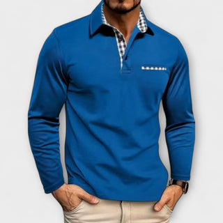 Nael Berlin | Klassisches Langarm-Poloshirt