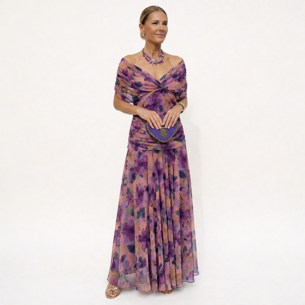 Mirella | Das Maxikleid, das alle Blicke auf sich zieht