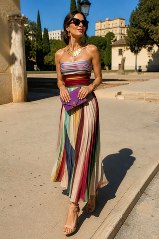 Evelyn | Elegantes langes Kleid