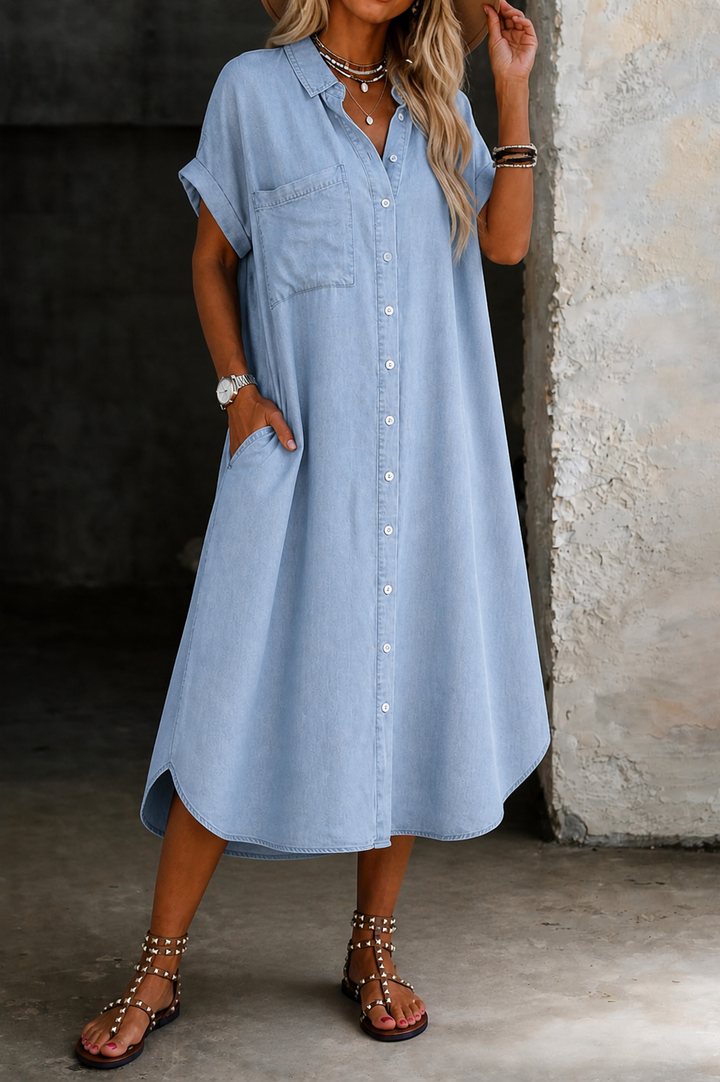 Karen | Leichtes Hemdkleid