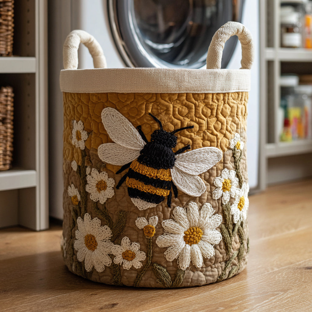 Daisy Bee – Gesteppter Wäschekorb
