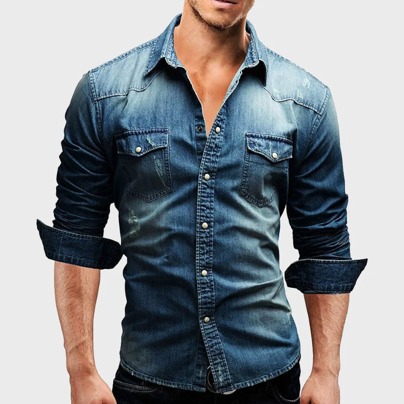 Nael Berlin | Denim-Hemd