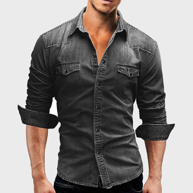 Nael Berlin | Denim-Hemd
