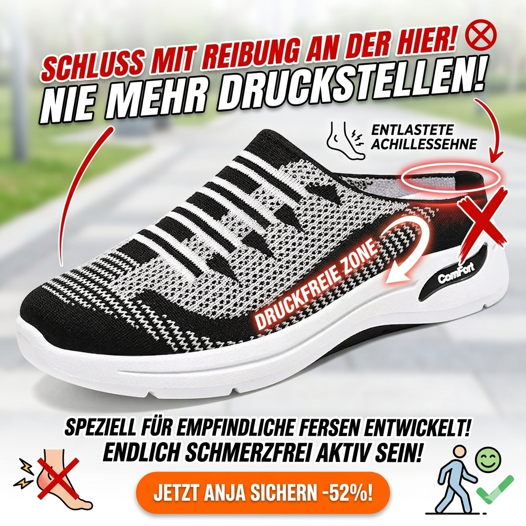 ANJA | ERGONOMISCHER KOMFORT-SNEAKER MIT FERSEN-ENTLASTUNG