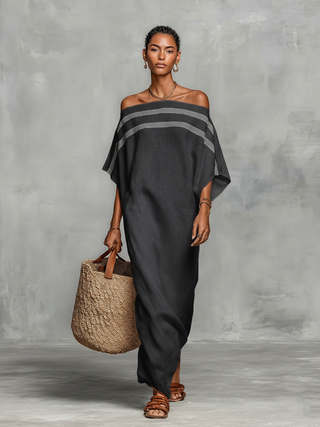 Solea | Lässiges Küsten-Maxikleid