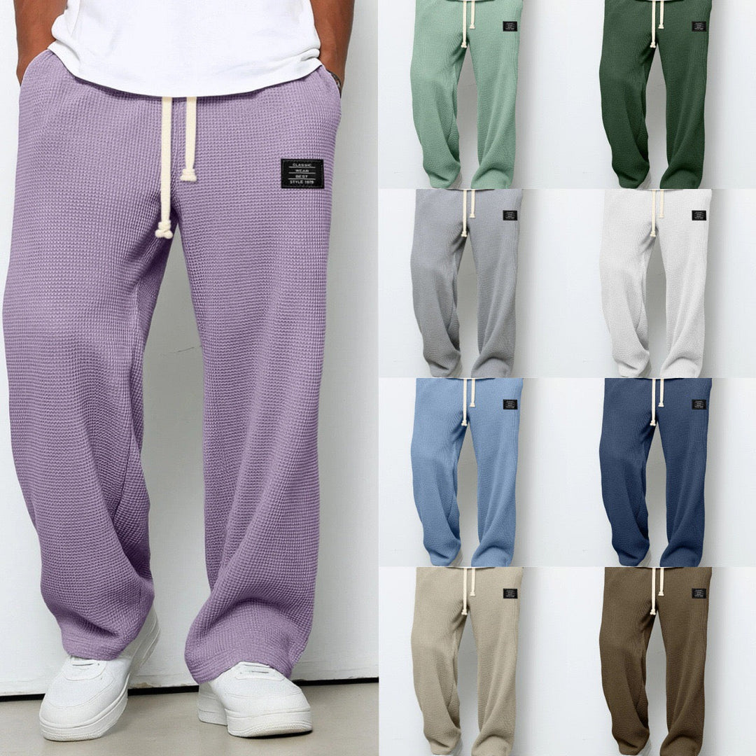 Nael Berlin | Lässige Herren-Freizeithose mit verstellbarem Bund (1 Kaufen, 1 GRATIS dazu)
